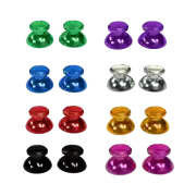 Pair of PS5 3D Rocker Metal Aluminum Caps Dual Sense Controller