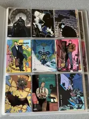 2 x complete sets batman saga of the dark night skybox trading cards + B1 + B5