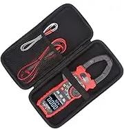 HT208D Digital Clamp Meter, LCD Display Auto-Ranging Multimeter, 6000 Counts AC/DC Voltage Current NCV Tester for Air Conditioners, Refrigerators