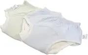 KOMBIUDA 2pcs Cotton Potty Training Underwear for Absorbent Training Pants for Boys & Breathable and Washable Light & Light Size 110