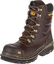 Caterpillar Premier Safety Boot Brown UK 6 Brown
