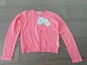 Girls cardigan. Pink. NWT. Size 10