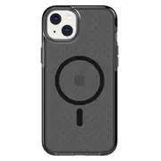 Tech21 Evo Check MagSafe Case (Suits iPhone 14 Plus) - Smokey Black