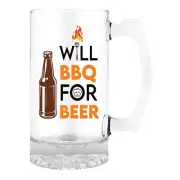 Landmark Beer Stein Will BBQ For Beer Drinking Glass