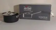 All-Clad Nonstick 3 Qt. Sauce Pan With Lid... New In Box