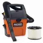 3 Gal 3.5 Peak HP Handheld Shop Vac Wet Dry Vacuum with SWEEP Dust Pan, Filter,