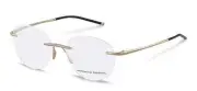 PORSCHE DESIGN P8362 Eyeglasses Eye Glasses 051B GOLD Authentic New 51mm Men