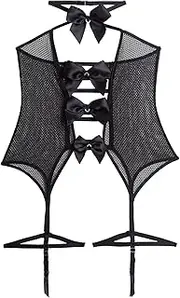 [YAMAMAY] Guepiere Prive' - Coco, Black (monochrome), Small