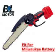 Fit for Milwaukee 18V Battery 8 Inch Chain Saw Brushless Chainsaw Electric Cordl