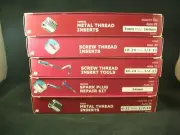 Metal Thread Cylinder Head Bolt Inserts and Heli Coil Repair Inserts & Tool