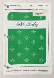 Palm Sunday He Comes Messiah Comes SATB Piano Sheet Music By Ron Loree Lorenz
