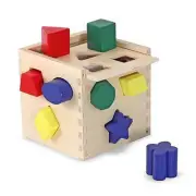 Shape Sorting Cube - Melissa & Doug