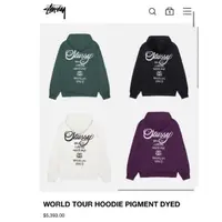 在飛比找蝦皮購物優惠-美國代購23 STUSSY WORLD TOUR HOODI