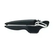 Chef'n Black FreshForce Garlic Press Stainless Steel Kitchen Masher Squeezer