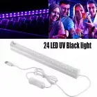 24 LED UV Light Bar USB Power Ultraviolet Blacklight Strip Tube Party Stage Lamp