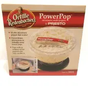 Presto Power Pop Microwave Multi-Popper Popcorn Orville Redenbacher NEW