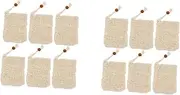 FOMIYES 2sets Cleansing Foaming Cup Sisal Exfoliating Soap Bag Hanging Loofah for Bar Sack Saver 6pcs*2