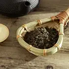 Bamboo Products Colander Green Filter Spoon New Bamboo Woven Leaky Spoon