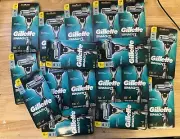 17x Gillette Mach3 3 Blades 17 razor handles 34 cartridges total