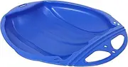 Abaodam Snow Sled Board with Handle Grass Sled for Boy Girl Adults Sliding with Pull Rope Color for Family Activities