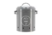 Esschert Design Onion Storage Tin Carbon Steel Kitchen Organiser 19.8cm Grey