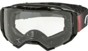 Oneal B-22 Covert Motocross Goggles, black-red for Men One Size Black Red