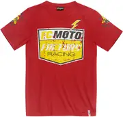 FC-Moto Crew T-Shirt, red, Size M for Men