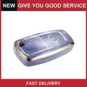 Pack of 1 For Ford Explorer Ecosport Remote Key Fob Cover Case 3 Button Purple