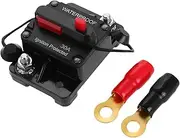 Mobestech Solar Disconnect Switch 30a Automotive Circuit Breaker Resettable Dc Circuit Breaker for Boat Rv Car Audio