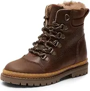 [bisgaard] Unisex Children's Gert Lamb Lace Shoe, Oak, 34 EU