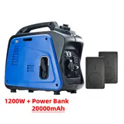 GENTRAX 1.2KW Inverter Generator + 20000mAh Power Bank