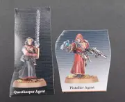 Warhammer 40k Inquisition Questkeeper OR Pistolier Agent NEW on SPRUE