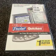 Pocket Quicken-Palm OS/Pocket PC handhelds Finances/Data/Account/Budget SEALED