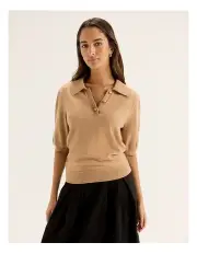 [REVIEW] La Loire Knit Top in Hazelnut