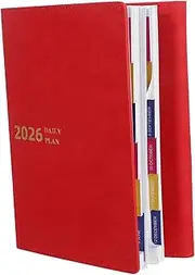 KAILIKETIY Academic Diary: 2026 Yearly Schedule Planner Organizer - English Calendar Daily Notebook For Productivity Creativity Goal Setting