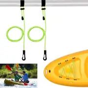 Never Lose Your Paddle or Fishing Rod Again 2pcs Stretchable Safety Leashes
