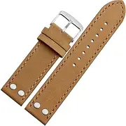 [BHUTMPJK] 20mm 22mm Leather Watchband Fit For Hamilton Khaki Fit For B-reitling Zenith Belt Watch Strap Bracelets Replacement