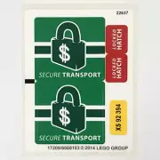 LEGO STICKER SHEET 76015 Doc Ock Truck Heist Spider-Man Marvel Decals Stickers