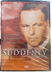 Suddenly DVD Frank Sinatra 1954 Film Noir Black & White Crime Mystery NEW