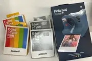 Polaroid Now+ i-Type Instant Camera (Blue Grey) + BONUS FILM PACKS