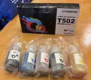 Officenter 502/T502 Ink Refill Bottles For Ecotank Printers.