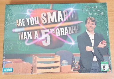 Are you Smarter than a 5th Grader Board Game 2007 Hasbro New Sealed