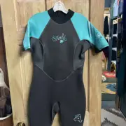 Woman’s Wetsuit Back Zip Xcel 2mm Size 14