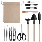 Mini Garden Hand Tools Transplanting Gardening Succulent Plant Tool Rake Set-·
