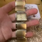 Fossil F2 Women ES-1866 Quartz Gold/Silver Watch 26mm Needs A Battery