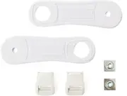 Gaerne SG10 PU Closure Strap Set, white, Size 45 for Men