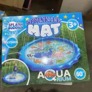 Dimple 60 inch Kids Sprinkler Play Mat for Toddlers, Toddler Sprinkler Pool -Fun