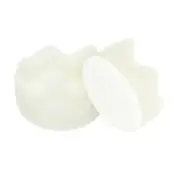 2pcs Buffing Sponge Pads 2" Polishing Wheel Waffle Finishing Grip Pad, White