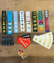Authentic Supreme Mini Sticker Sheets