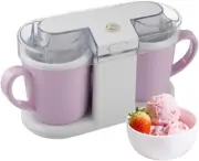 Ice Cream Maker - 1QT Ice Cream Machine for Sorbet, Gelato, Frozen Yogurt and Mo